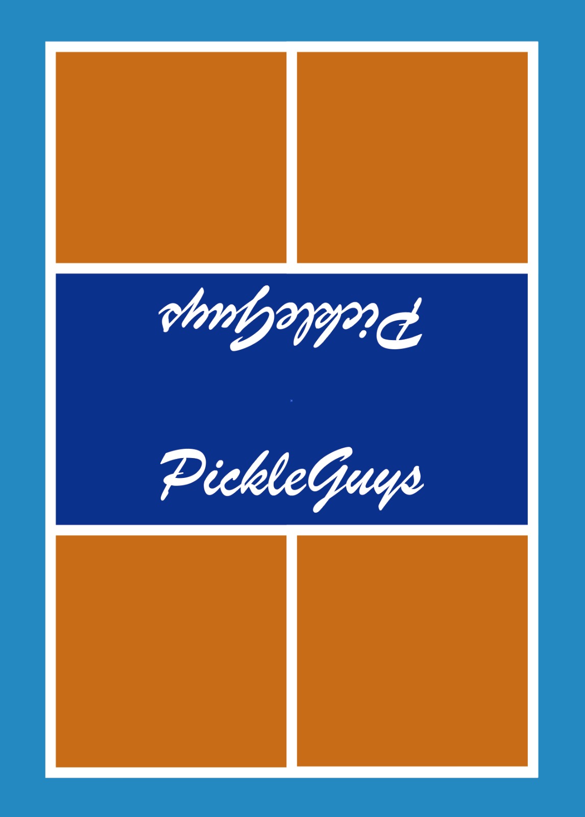 Professional Pickle Ball Court